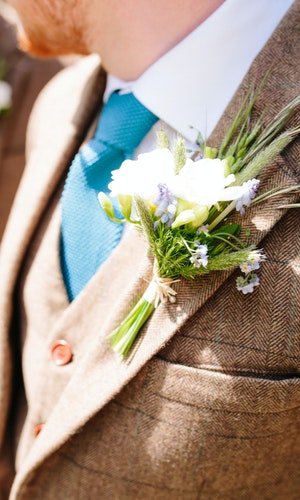 Buttonhole by Field Gate Flowers 2