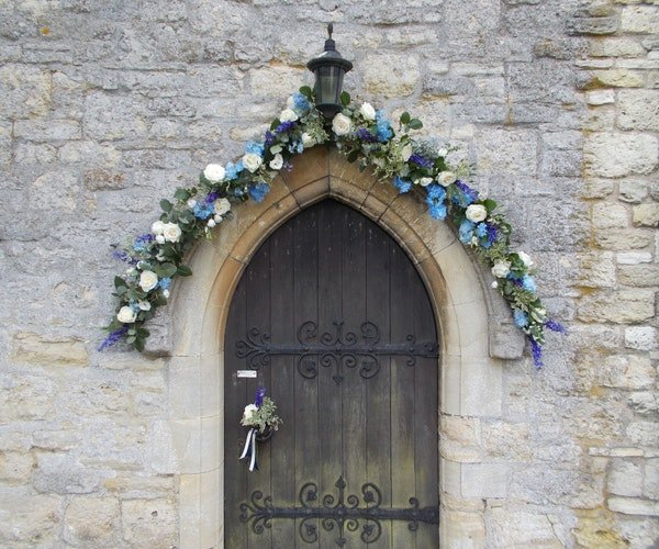 Church wedding flowers by Field Gate Flowers, no. 2 Church wedding flowers by Field Gate Flowers, no. 2
