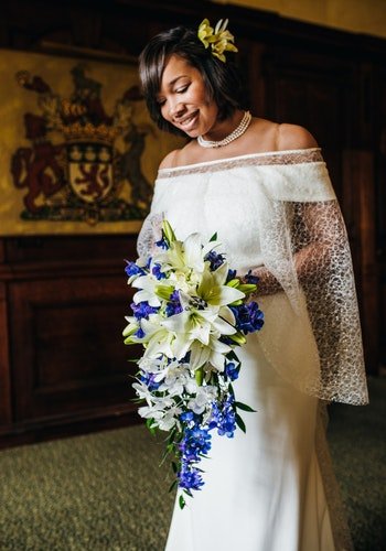 British-grown wedding bouquet by Field Gate Flowers, no. 7 British-grown wedding bouquet by Field Gate Flowers, no. 7