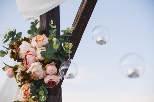 Wedding flower arch by Field Gate Flowers, no. 3 Wedding flower arch by Field Gate Flowers, no. 3