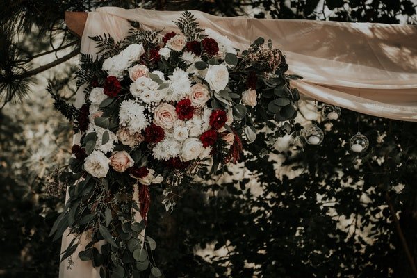 Wedding flower arch by Field Gate Flowers, no. 4 Wedding flower arch by Field Gate Flowers, no. 4