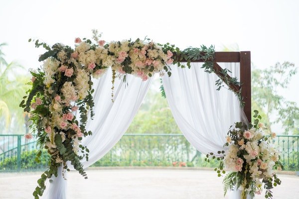 Wedding flower arch by Field Gate Flowers, no. 5 Wedding flower arch by Field Gate Flowers, no. 5