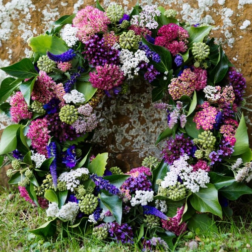 Field Gate Flowers funeral wreath