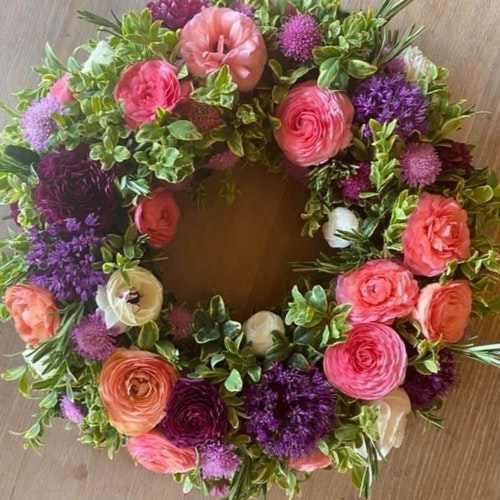 Field Gate Flowers funeral wreath